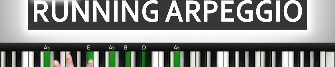 2 Variasi RUNNING ARPEGGIO | Improvisasi Tangan Kanan (BelajarPianoKeyboard)