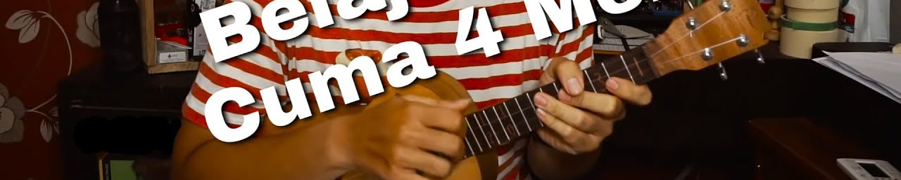 Stem Ukulele, Posisi Jari, Akor C & F (IndoUkeTube)