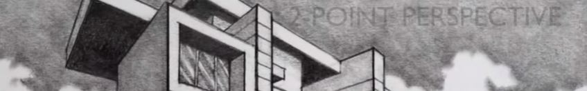 How to Draw in 2-Point Perspective: Modern House (Circle Line Art School)