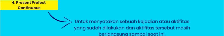 4 Rumus Present Tense (Joesin translation)