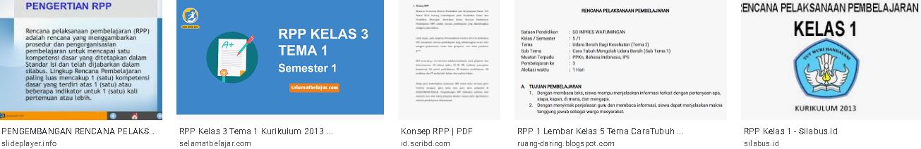 RPP 1 Lembar | ARTIKEL (rbebe.id)