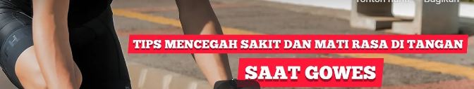Mau nyaman saat gowes tanpa ada rasa sakit di tangan?  (BikeSpa TV)