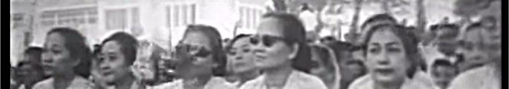 Ajakan “Ganyang Malaysia” Istana Merdeka, 3 Mei 1964 (Arsip Nasional RI)