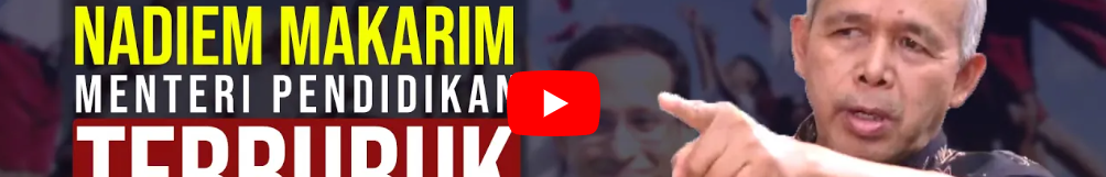 Menteri Nadiem Terburuk (Akbar Faizal Uncensored)